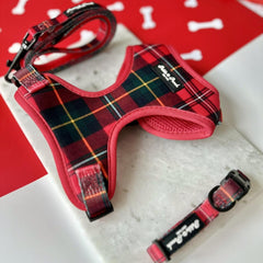BROADWAY RED - ADJUSTABLE HARNESS