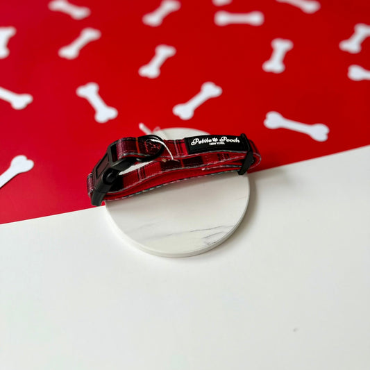 BROADWAY RED - ADJUSTABLE COLLAR