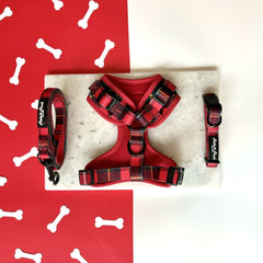 BROADWAY RED - ADJUSTABLE HARNESS