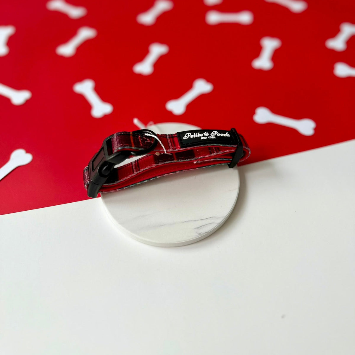 BROADWAY RED - ADJUSTABLE COLLAR