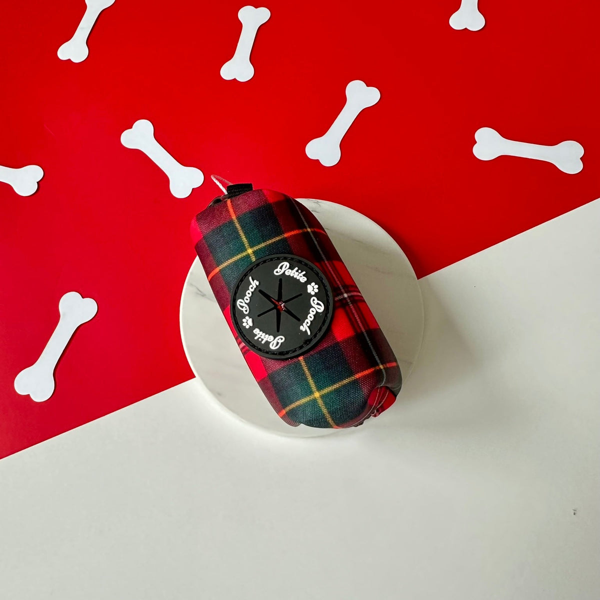 BROADWAY RED - POOP BAG HOLDER